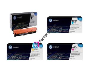 کارتریج تونر رنگی اچ پی HP 650A